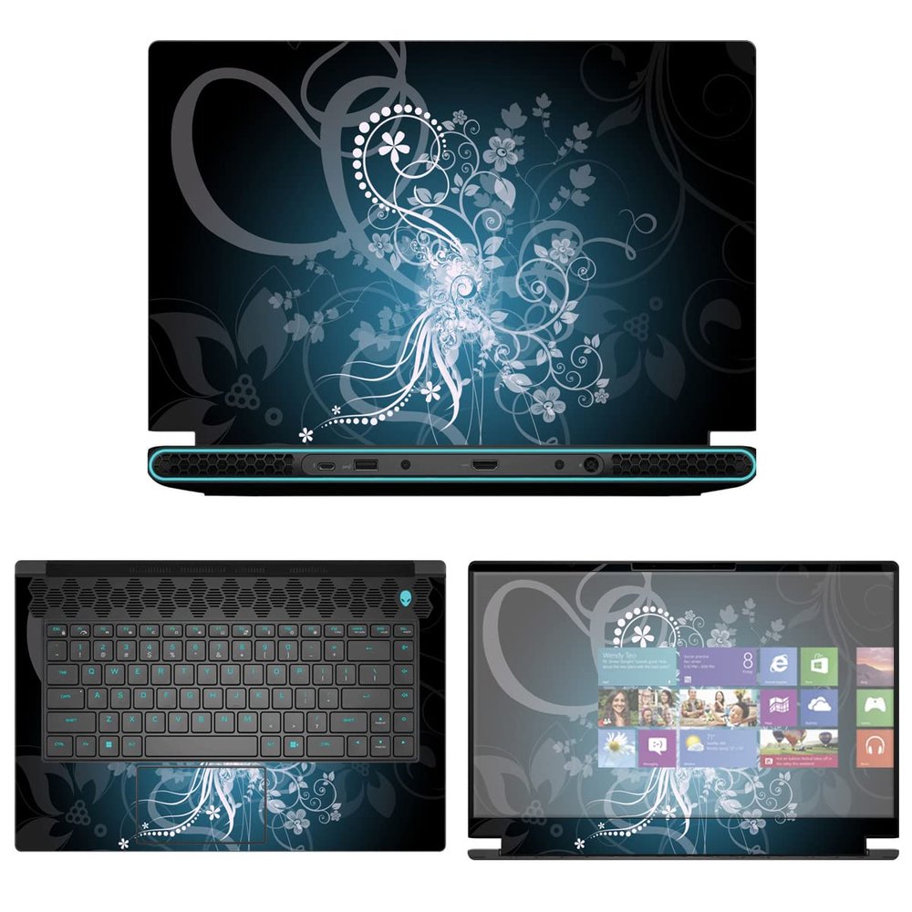 Decalrus - Protective Decal Sticker for The Alienware M15 R7 15 AWM15R7 (15.6" Screen) case Cover wrap AWm15r7-46