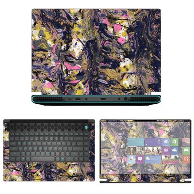 Decalrus - Protective Decal Sticker for The Alienware M15 R7 15 AWM15R7 (15.6" Screen) case Cover wrap AWm15r7-247