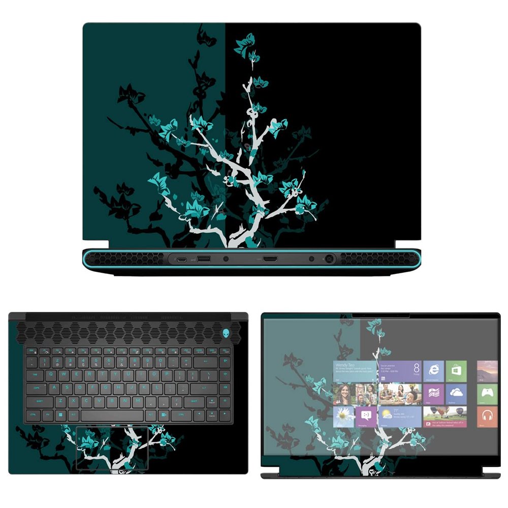 Decalrus - Protective Decal Sticker for The Alienware M15 R7 15 AWM15R7 (15.6" Screen) case Cover wrap AWm15r7-58