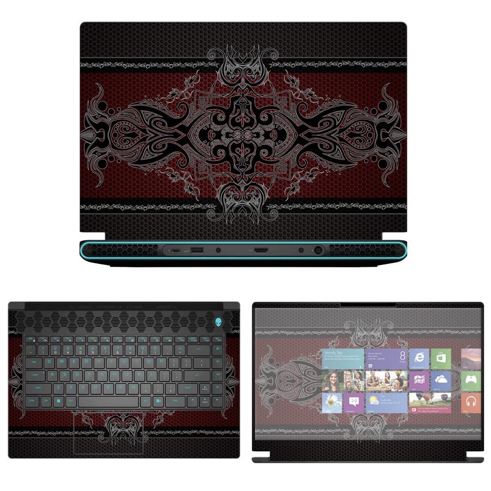 Decalrus - Protective Decal Sticker for The Alienware M15 R7 15 AWM15R7 (15.6" Screen) case Cover wrap AWm15r7-98