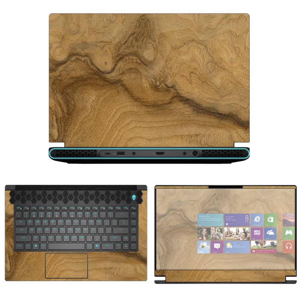 Decalrus - Protective Decal Sticker for The Alienware M15 R7 15 AWM15R7 (15.6" Screen) case Cover wrap AWm15r7-172
