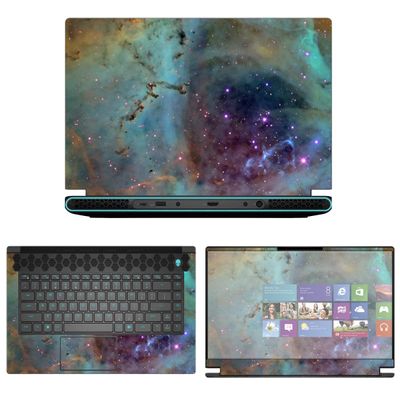 Decalrus - Protective Decal Sticker for The Alienware M15 R7 15 AWM15R7 (15.6" Screen) case Cover wrap AWm15r7-74
