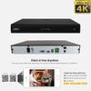GW Security 32 Channel 4K 8MP NVR Stand Alone Video Recorder with 8TB Pre-stalled Hard Drive (GW4232NS) view 2