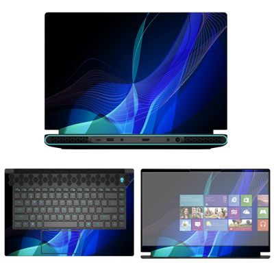 Decalrus - Protective Decal Sticker for The Alienware M15 R7 15 AWM15R7 (15.6" Screen) case Cover wrap AWm15r7-165
