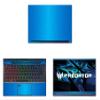 Decalrus - Protective Decal for The Acer Predator Triton 300 SE 14 PT314-52 (14" Screen) Laptop LITE Blue Texture Brushed Aluminum Cover wrap BAacerPredator300se_pt314LiteBlue view 1
