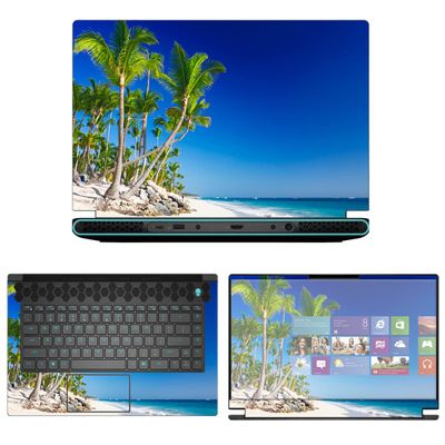 Decalrus - Protective Decal Sticker for The Alienware M15 R7 15 AWM15R7 (15.6" Screen) case Cover wrap AWm15r7-123
