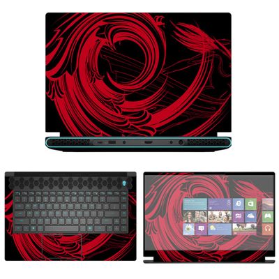 Decalrus - Protective Decal Sticker for The Alienware M15 R7 15 AWM15R7 (15.6" Screen) case Cover wrap AWm15r7-91