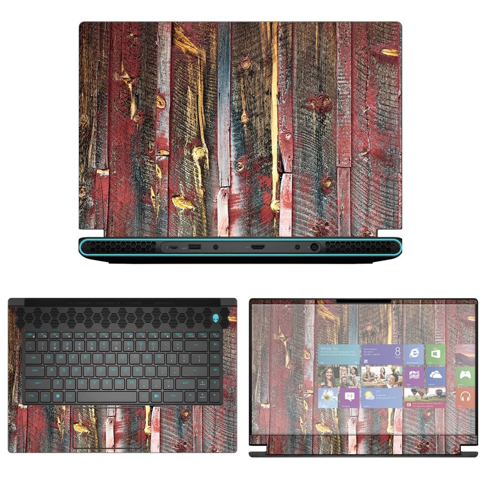 Decalrus - Protective Decal Sticker for The Alienware M15 R7 15 AWM15R7 (15.6" Screen) case Cover wrap AWm15r7-213