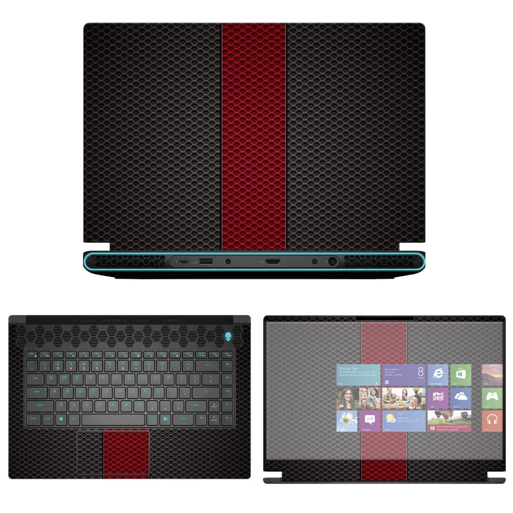 Decalrus - Protective Decal Sticker for The Alienware M15 R7 15 AWM15R7 (15.6" Screen) case Cover wrap AWm15r7-56