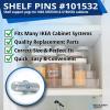 ReplacementScrews Shelf Support Pins/Pegs Compatible with IKEA 101532 view 2
