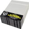 10" Resealable Record Outer Sleeves - Super Clear Premium 2 Mil Thick - Archival Quality BOPP - 10-3/4" x 10-3/8" + 1-1/2" Flap - 10SB02RS (500) view 1