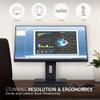ViewSonic VG2748A 27" IPS 1080p Ergonomic Monitor with Ultra-Thin Bezels, HDMI, DisplayPort, USB, VGA (Renewed) view 2
