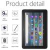 [2 Pack] TDA Trading Screen Protector for Amazon All-New Fire 7 Tablet and Fire 7 Kids tablet (12th Generation, 2022 Release) Tempered Glass High Definition Clear Shield, Anti-Scratch, 9H Hardness view 2