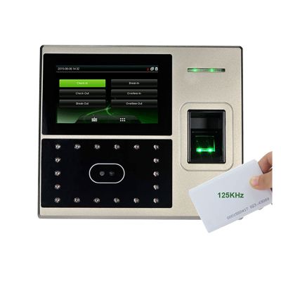 800 Iface800TCP/IP Biometric Fingerprint Face Facial Time Attendance Door Access Control Time Clock Time Recorder System for Enterprise (Color : Uface800 N ID)