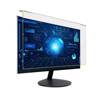 LIGUOYI 1 Pack Matte Antis-Glare Blue Light Computer Screen Protector Film, HD Monitor Screen Protector Panel, Harmful UV Block Light Filter, Removable Protector Film, Antis-Scratch
