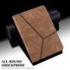 ALILANG Case for Samsung Galaxy Tab A8 10.5 Inch 2022 Case (SM-X200/X205/X207) with Pen Holder & Auto Wake/Sleep, Folding Smart PU Leather Cover for Samsung tab a8 Case (Brown) view 3
