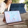 ALILANG Case for Samsung Galaxy Tab A8 10.5 Inch 2022 Case (SM-X200/X205/X207) with Pen Holder & Auto Wake/Sleep, Folding Smart PU Leather Cover for Samsung tab a8 Case (Dark Blue) view 4