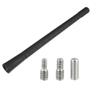 X AUTOHAUX 7 Inch Car AM FM Radio Signal Antenna Mast Replacement for for Toyota Tundra Tacoma for Ford F150 F250 F350 for Dodge for Jeep Black view 1