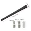 X AUTOHAUX 7 Inch Car AM FM Radio Signal Antenna Mast Replacement for for Toyota Tundra Tacoma for Ford F150 F250 F350 for Dodge for Jeep Black view 4