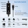 Callez USB Headset with Microphone for PC, Computer Headset with Microphone Noise Cancelling & Mute for Mac Laptop, Wired USB Headphones for Call Center Office Classroom Skype Zoom view 2
