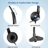 Callez USB Headset with Microphone for PC, Computer Headset with Microphone Noise Cancelling & Mute for Mac Laptop, Wired USB Headphones for Call Center Office Classroom Skype Zoom view 3