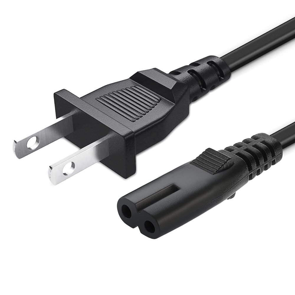2 Prong AC Power Cord Fit for ONN. 100008736, JBL PartyBox 100 200 300 1000 310 710 1000 On-The-Go Bluetooth Speaker,JBL Boombox 3, ION Game Day Speakers Charger Supply Replacement Charging Cable