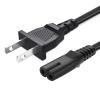 2 Prong AC Power Cord Fit for ONN. 100008736, JBL PartyBox 100 200 300 1000 310 710 1000 On-The-Go Bluetooth Speaker,JBL Boombox 3, ION Game Day Speakers Charger Supply Replacement Charging Cable view 1