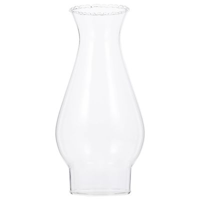 Glass Kerosene Lamp .08In X 3.14In Windproof Oil Lamp Cover Retro Style Replacement Lampshade for Decorative Lighting and Diy Oil Lamps