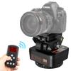 OlyCelotti Pan Tilt Camera Mount, Motorized Tripod Head with Remote Control and Mobile Phone Clip for DSLR Cameras, Smartphones, Tripod (Limited Weight Under 2.2lb) view 1