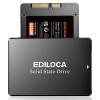 Ediloca 512GB SSD Internal Solid State Drive 2.5" SATA III 6Gb/s, 540MB/s Read Speed 3D TLC NAND, 512GB SATA SSD PC/Laptop Upgrade, Shock-Resistant & Drop-Proof(ES106) view 1