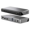 ALOGIC MX2 8-in-1 4K USBC Docking Station, 2X DisplayPort, 3X USB-A, USB-C, 3.5mm TRRS Audio/Microphone Jack & Gigabit Ethernet, 4K Dual Display with 100W Power Delivery. view 2