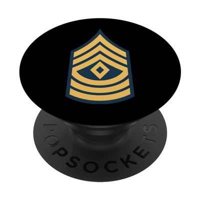 US Army Rank - First Sergeant (E-8) - 1SG PopSockets Adhesive PopGrip