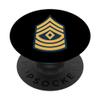 US Army Rank - First Sergeant (E-8) - 1SG PopSockets Adhesive PopGrip view 1