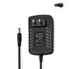 12V 2A DC Power Supply Adapter, AC 100-240V 50-60Hz to 12 Volts 2 Amps, Power Cord with 5.5mm x 2.5mm Barrel Jack, Tip Center Positive view 1
