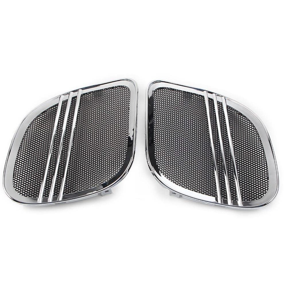 FSFY Tri Line Adapter Fairing Speaker Grille Speaker Cover for for Harley Road Glide Models 2015-2021