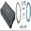 KICKER 48KMA3604 360 Watt 4-Channel Marine Amplifier Boat Amp KMA360.4 Bundle with Rockville RMWK4 Marine Amplifier Install Wire Kit & (2) Rockville MRCA25 25 Foot Twisted Pair Marine RCA (3 Items) view 1