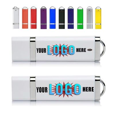 25pcs 8GB Custom USB Flash Drive with Personalized Logo for Promotion, Customized USB Thumb Drive, Bespoke Bulk Zip Drive (10color Options)