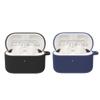 2 Pack DAYJOY Soft Silicone Protective Case Cover Compatible with Denon AH-C630W Earbuds Protective Skin Sleeve with Key Chain (Black+Blue) view 1