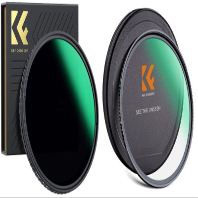 58mm Variable ND8-ND128 & Shockproof MCUV Lens Filter Kit (2 Pcs) with 28 Multi-Layer Coated