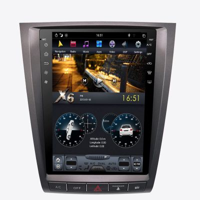 ZWNAV 11.8 inch Tesla Style Touch Screen Radio for Lexus GS GS300 GS350 GS450 GS460 2004-2012 Car Stereo Android Auto GPS Navigation Multimedia Video Player Head Unit Carplay 4GB RAM 64GB ROM