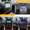 ZWNAV 11.8 inch Tesla Style Touch Screen Radio for Lexus GS GS300 GS350 GS450 GS460 2004-2012 Car Stereo Android Auto GPS Navigation Multimedia Video Player Head Unit Carplay 4GB RAM 64GB ROM view 2