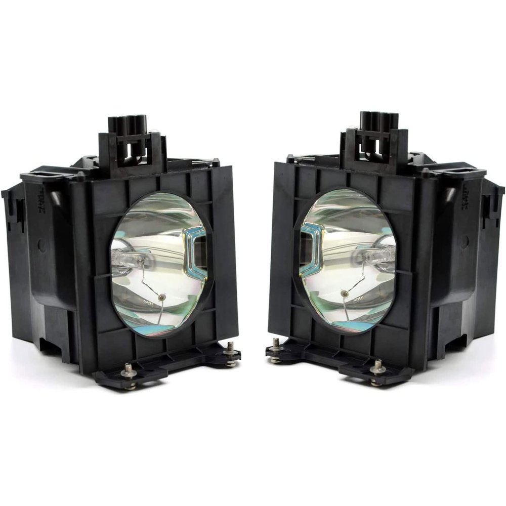 Dekain Dual Projector Lamp Kit for ET-LAD55W Panasonic PT-DW5000 DW5000E DW5000U PT-D5500 D5500E D5500U PT-D5600 D5600E D5600U Powered by Ushio NSH 300W OEM Bulb - 1 Year Warranty