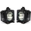 Dekain Dual Projector Lamp Kit for ET-LAD55W Panasonic PT-DW5000 DW5000E DW5000U PT-D5500 D5500E D5500U PT-D5600 D5600E D5600U Powered by Ushio NSH 300W OEM Bulb - 1 Year Warranty view 1