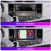 Stereo Radio for Toyota Sienna 2011 2012 2013 2014 - Biorunn Wireless Wired Carplay and Android Auto GPS Navigation - (4GB+64GB) Head Unit 9 Inch Blu-etooth RDS FM AM DSP view 2