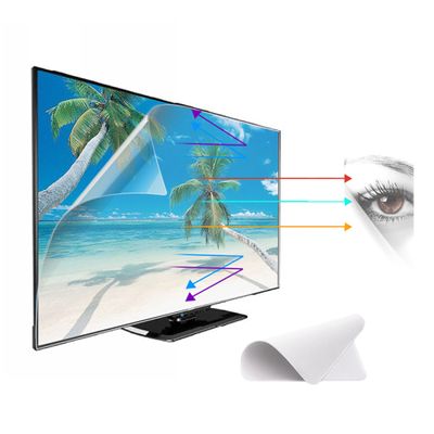 Anti UV Anti Blue Light Filter Eye Fatigue Reduce Film for 75-85 inch TV/PC Computer - Matte Protective Filter/Anti-Reflection Rate Up to 90%, Radiation Protection/Anti-Myopia/A / 82inch 1831x1049m