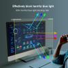 WLWLEO 27 inch Computer Monitor Anti Blue Light Screen Protector Universal Removable Hanging Blue Light Screen Protector Panel Relieve Eye Fatigue view 4