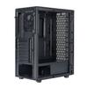 ARESGAME at-M1 Mid-Tower PC Case, Transparent Side Panel and ATX/M-ATX Support, Liquid Cooling Support up to 240mm Radiator, Black view 2