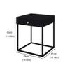 UNNS Bedside Cabinets Home Bedside Table Narrow Side Cabinet Living Room Bedroom Bedside Table Modern Minimalist Bedside Rack with Drawer Rack Nightstand (Color : Blue) view 2