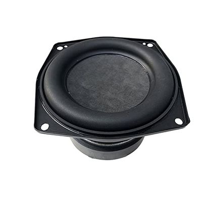 4 Inch Woofer Mid Range Speaker 40W 4Ohm Subwoofer Car Audio Mid Bass Long Stroke Loudspeaker Low Frequency Home Theater DIY (Size : 1 Piece)