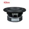 1Pc 4 Inch 50W High Power Subwoofer Speaker Woofer Car Audio Sound Crossover Loudspeaker Round Square DIY Part (Size : Round 4 OHM) view 2